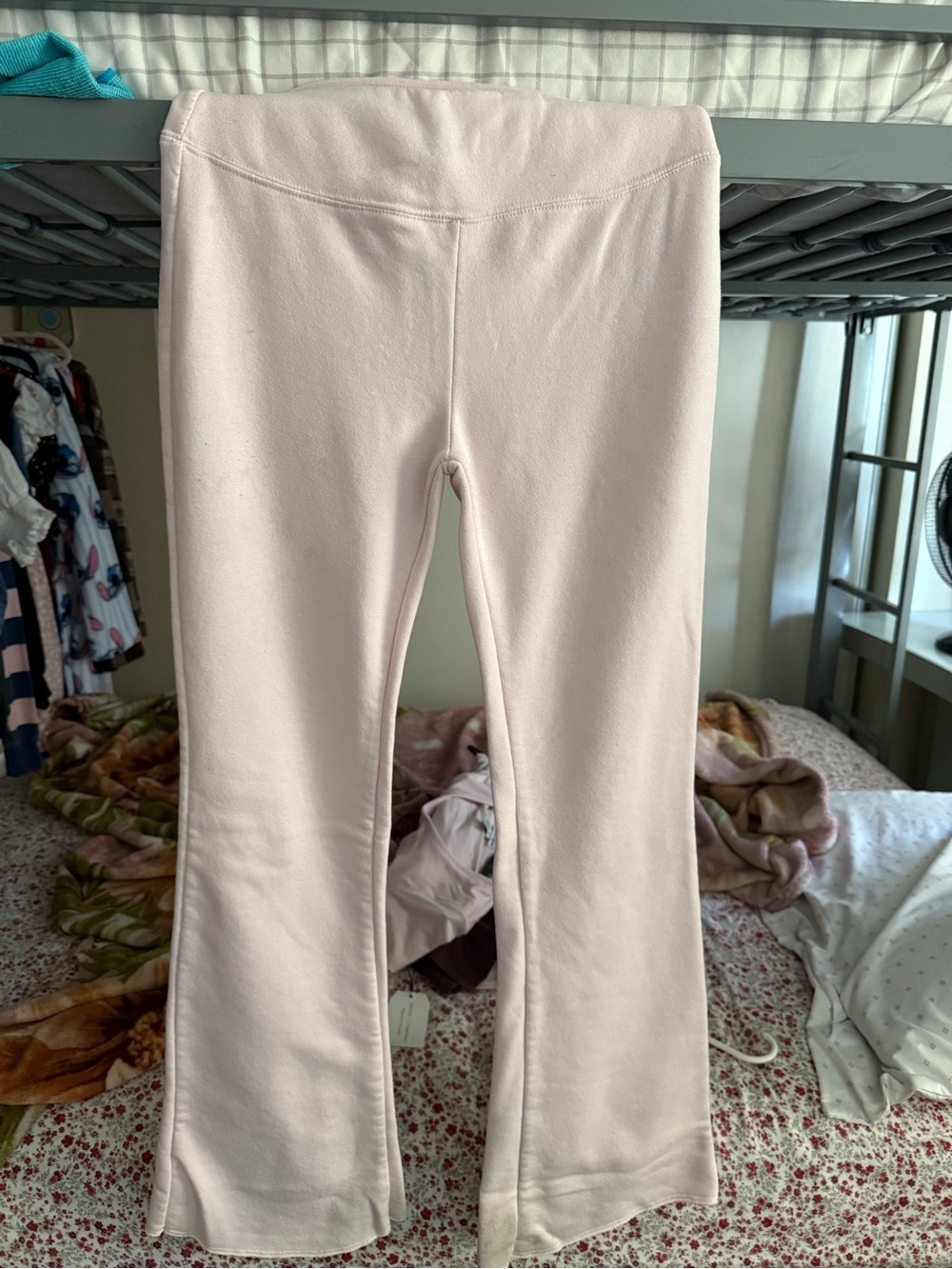 Charlotte Russe Light Pink Flare Pants
